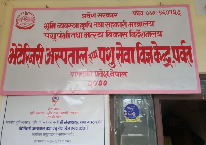 पशुपालक किसानलाई आत्मनिर्भर बनाउन रु. ८० लाख अनुदान