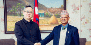 कृषिमन्त्री डा. परियार र राजदूत चेन सङबीच भेटवार्ता