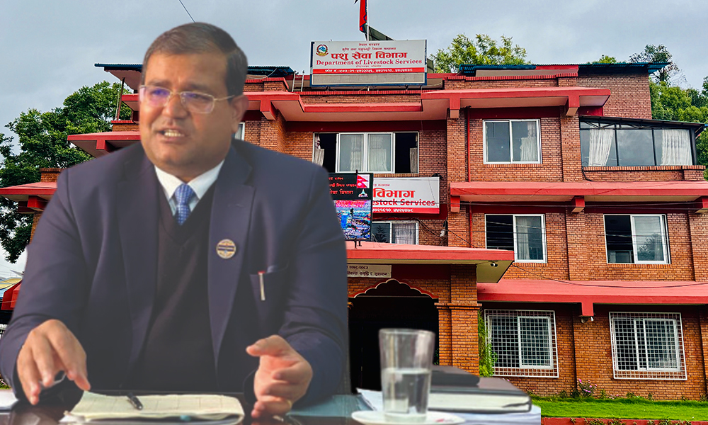 पशु सेवा विभागको महानिर्देशकमा डा. उमेश दाहाल