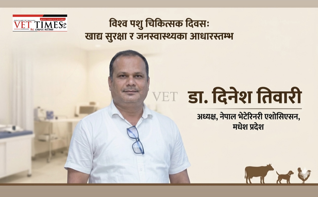 विश्व पशु चिकित्सक दिवस: खाद्य सुरक्षा र जनस्वास्थ्यका खम्बा